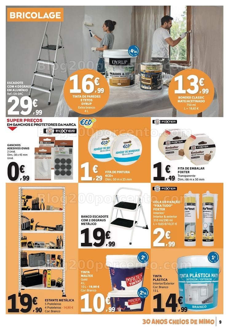 Antevisão Folheto E-LECLERC Bazar Promoções de 13 a 26 agosto